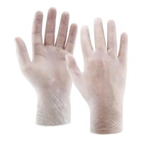 Ulith Vinyl-Einweghandschuhe Typ 50 puderfrei 100 Stück transparent L