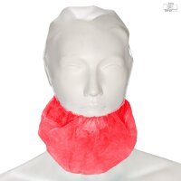 Vlies-Bartschutz effizient 100 Stück 40 x 25 cm rot