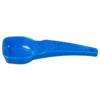 Messlöffel detektierbar und steril nach HACCP 2,5 ml blau