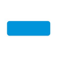 Bodenmarkierung I-Stück blau