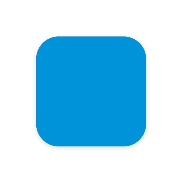 Bodenmarkierung Punkt-Form blau