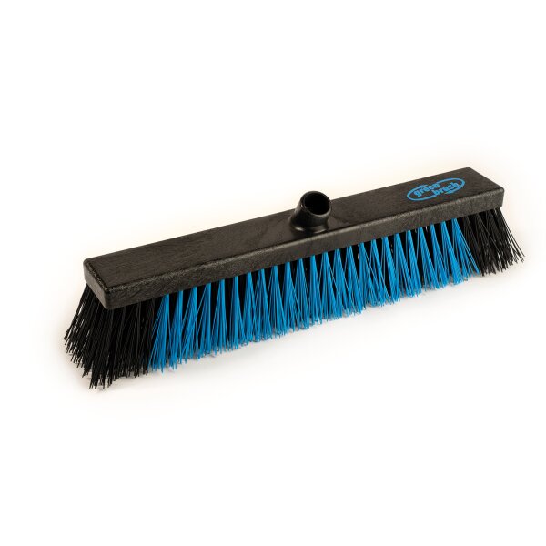 Green Brush Straßenbesen 450 x 65 mm mit sehr hartem Besatz - blau
