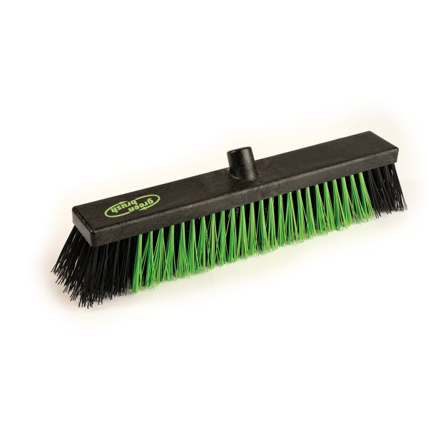 Green Brush Straßenbesen 450 x 65 mm mit sehr hartem Besatz - grün