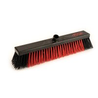 Green Brush Straßenbesen 450 x 65 mm mit sehr hartem Besatz - rot