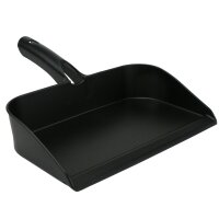 Kehrschaufel mit Handfegerhalterung schwarz