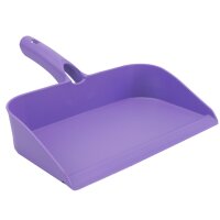 Kehrschaufel mit Handfegerhalterung violett