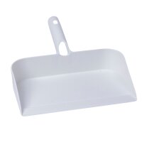 Kehrschaufel mit Handfegerhalterung weiß