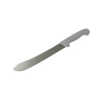 Metzgermesser mit einer Klingenlänge von 254 mm in Weiß Detektierbar
