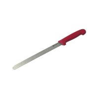 Aufschneidemesser mit Wellenschliff und einer Klingenlänge von 254 mm in Rot Detektierbar