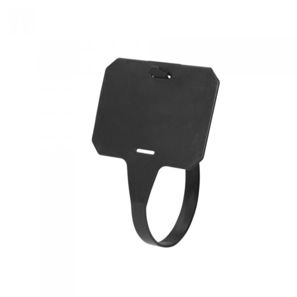 Schlaufenanhänger detektierbar - 25 Stück schwarz