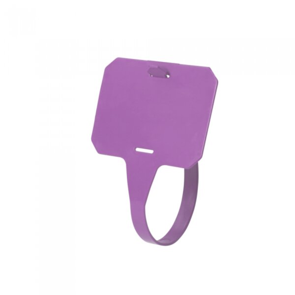 Schlaufenanhänger detektierbar - 25 Stück violett