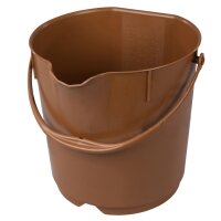 Eimer - 9 Liter braun