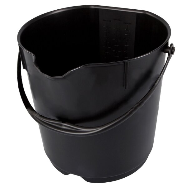 Eimer - 9 Liter schwarz