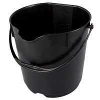Eimer - 9 Liter schwarz