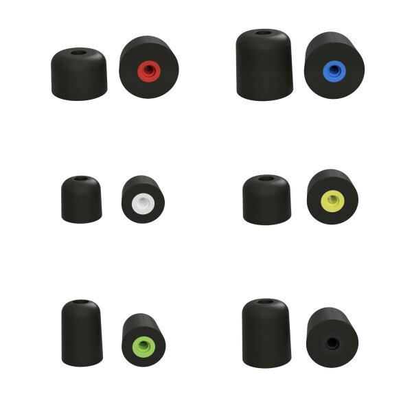 ISOtunes Ersatzstöpsel aus weichem Visco Foam für ISOtunes In-Ear Gehörschutz - Trilogy Ear Tips