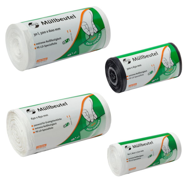 Deiss FRIST PLUS Müllbeutel 50 St. aus LDPE