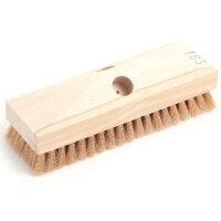 Pfannenschrubber mit Holzkörper, 2 Stielhalter - 70...