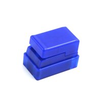 Klammerloser Hefter aus Kunststoff