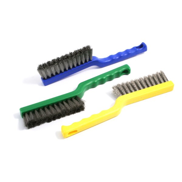 Maschinen-/ Fischbürste mit Drahtbesatz