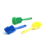 Stielbürste breit mit Gummikante hart