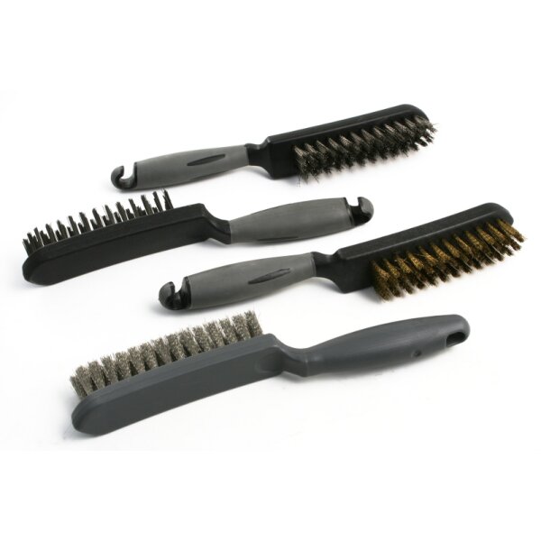 Stielbürste mit Draht 4-rhg.