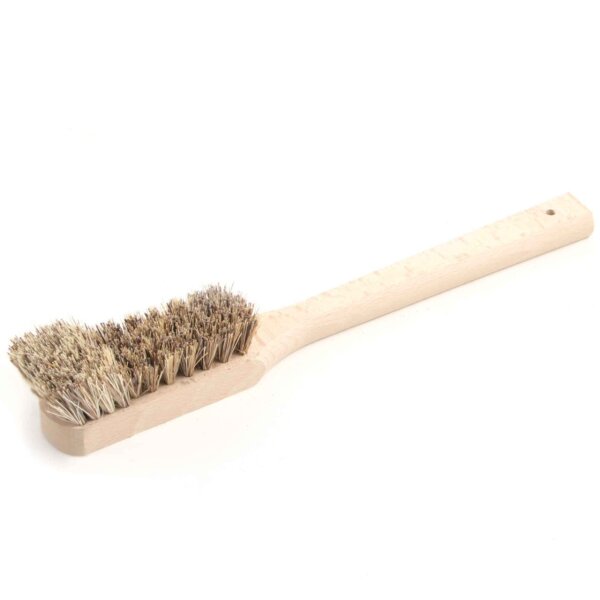 Stielbürste mit Holzkörper mit Bart - 38 x 320 mm - Fibre-Mischung
