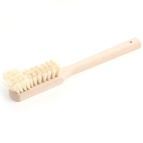 Stielbürste mit Holzkörper mit Bart - 38 x 320 mm - Fibre-Perlonmischung