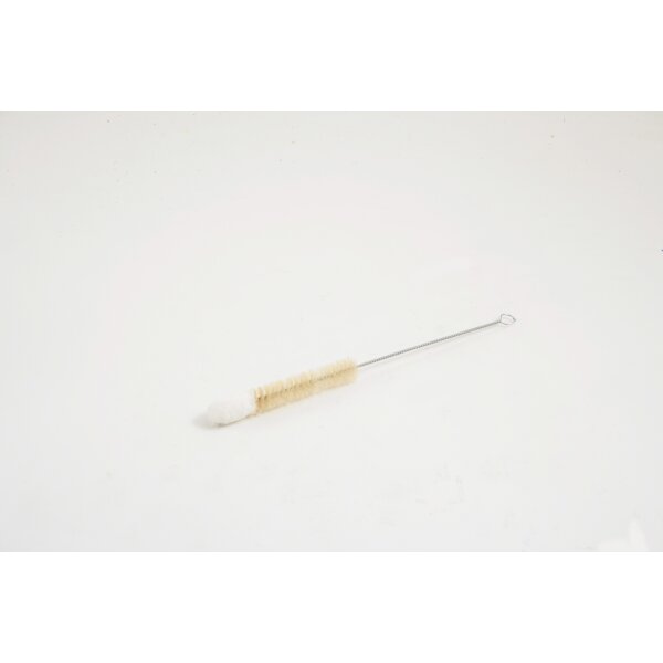 Reagenzglasbürste mit Wollschopf - 300 mm - 25 mm