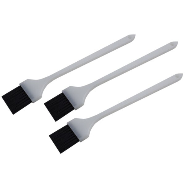 Lebensmittelpinsel lang abgewinkelt detektierbar - weiß