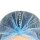 Haarnetz detektierbar - 1.000er Pack blau