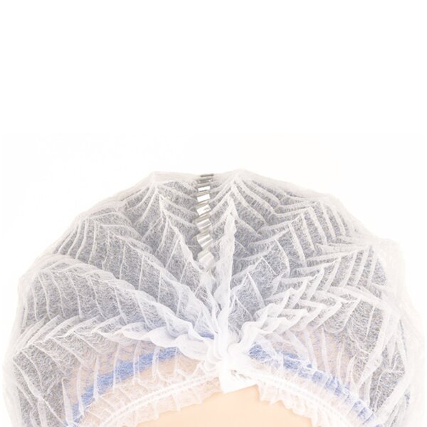 Haarnetz detektierbar - 1.000er Pack weiß