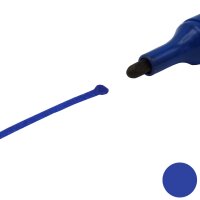 Permanentmarker detektierbar - blau - blau