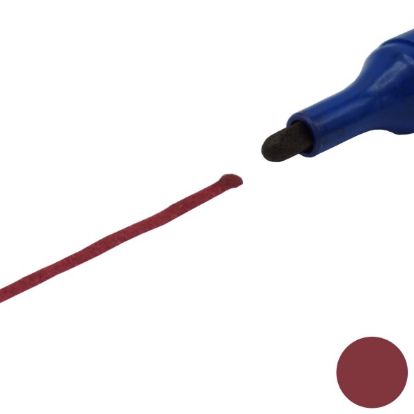 Permanentmarker detektierbar - rot - blau