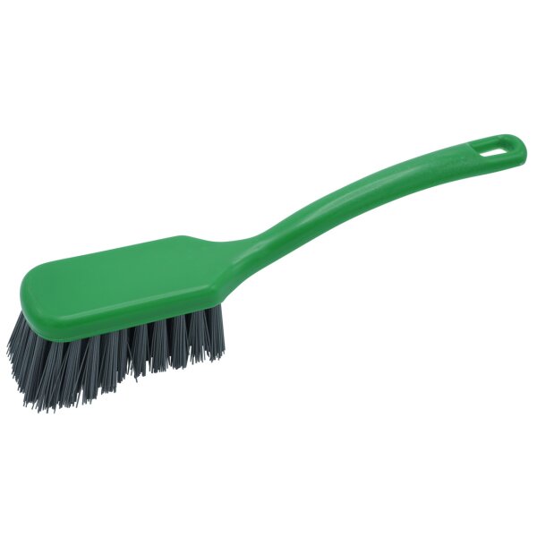 Stielbürste - schmal mittelhart detektierbar - grün