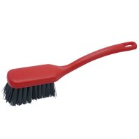 Stielbürste - schmal mittelhart detektierbar - rot