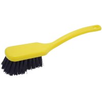 Stielbürste - schmal mittelhart detektierbar - gelb