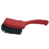 Stielbürste - breit mittelhart detektierbar - rot