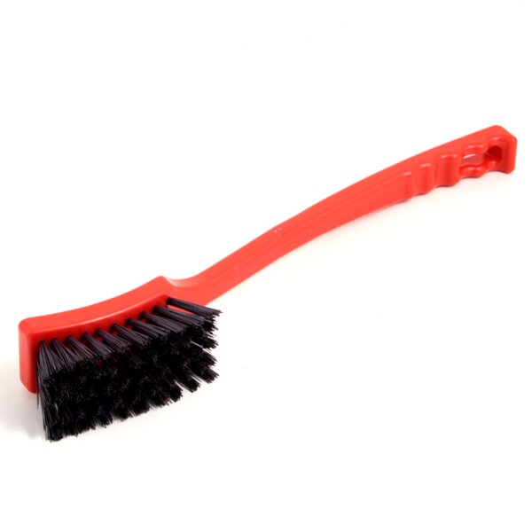 Stielbürste - lang detektierbar - rot