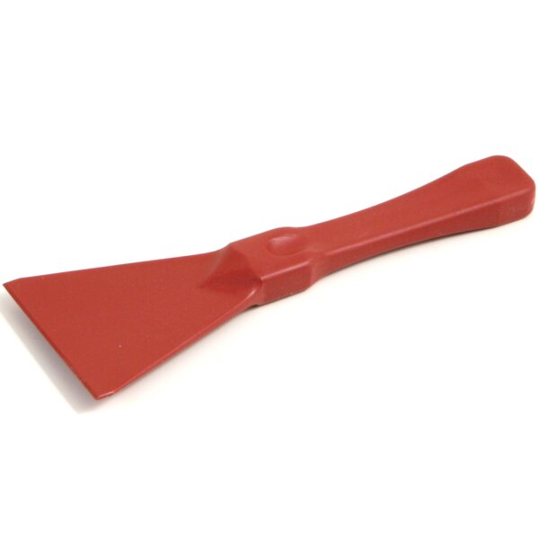 Spachtel PP detektierbar - 100 mm - rot
