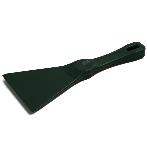 Spachtel PP mit Aufhängebohrung detektierbar - 75 mm - grün