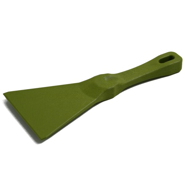 Spachtel PP mit Aufhängebohrung detektierbar - 75 mm - gelb