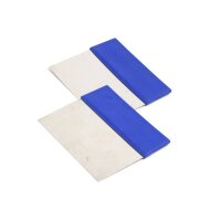 Edelstahlspachtel detektierbar - blau