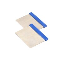 Edelstahlspachtel detektierbar - blau