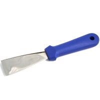 Edelstahlspachtel detektierbar - 60 mm - blau