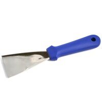 Edelstahlspachtel detektierbar - 40 mm - blau