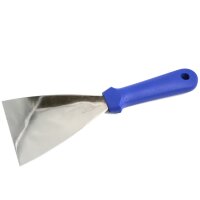 Edelstahlspachtel detektierbar - 100 mm - blau
