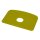 Schaber Schlesinger klein mit Loch - detektierbar - gelb