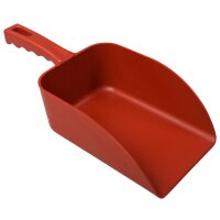 Handschaufel mit Hängeloch detektierbar - 1000 ml - rot