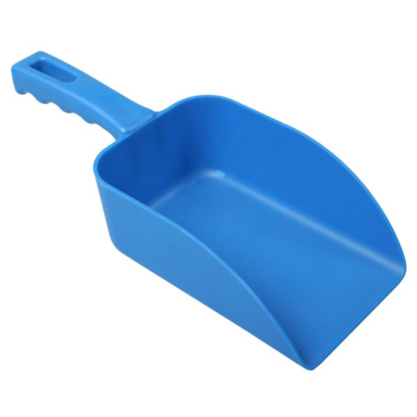 Handschaufel mit Hängeloch Polypropylen - 100 x 260 mm - blau