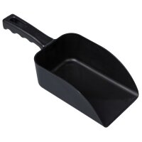 Handschaufel mit Hängeloch Polypropylen - 100 x 260 mm - schwarz